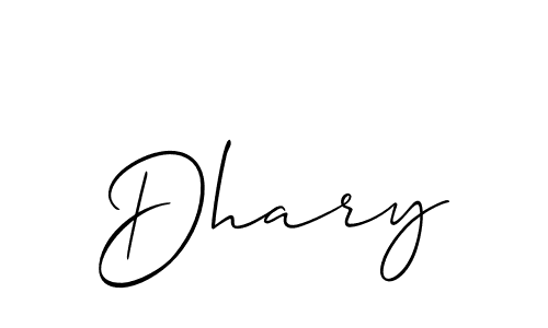 You can use this online signature creator to create a handwritten signature for the name Dhary. This is the best online autograph maker. Dhary signature style 2 images and pictures png