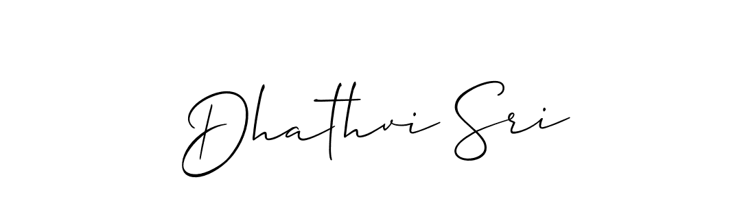 Similarly Allison_Script is the best handwritten signature design. Signature creator online .You can use it as an online autograph creator for name Dhathvi Sri. Dhathvi Sri signature style 2 images and pictures png