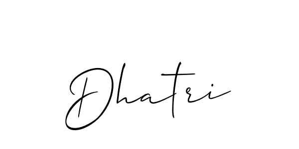 You can use this online signature creator to create a handwritten signature for the name Dhatri. This is the best online autograph maker. Dhatri signature style 2 images and pictures png