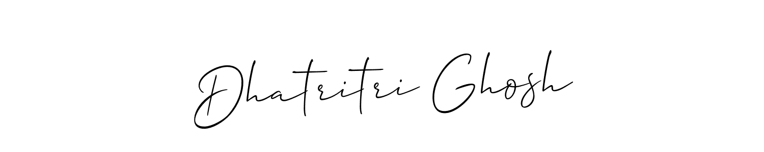 Best and Professional Signature Style for Dhatritri Ghosh. Allison_Script Best Signature Style Collection. Dhatritri Ghosh signature style 2 images and pictures png