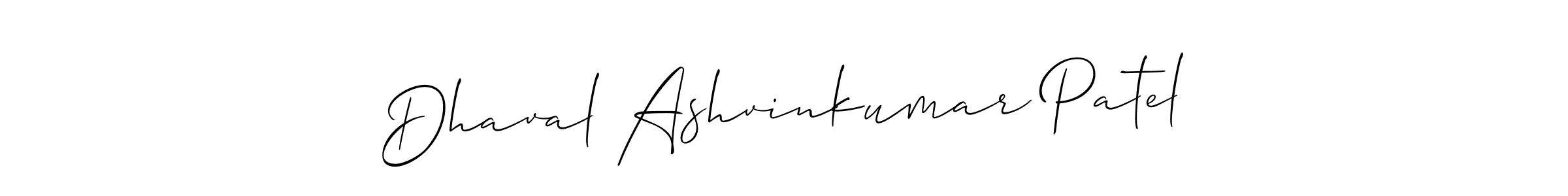This is the best signature style for the Dhaval Ashvinkumar Patel name. Also you like these signature font (Allison_Script). Mix name signature. Dhaval Ashvinkumar Patel signature style 2 images and pictures png