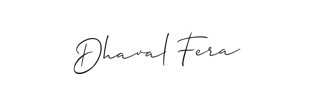 Dhaval Fera stylish signature style. Best Handwritten Sign (Allison_Script) for my name. Handwritten Signature Collection Ideas for my name Dhaval Fera. Dhaval Fera signature style 2 images and pictures png