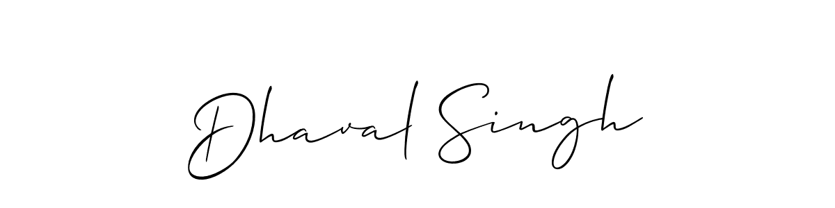 Also we have Dhaval Singh name is the best signature style. Create professional handwritten signature collection using Allison_Script autograph style. Dhaval Singh signature style 2 images and pictures png