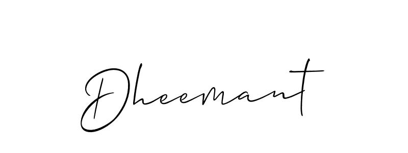 You can use this online signature creator to create a handwritten signature for the name Dheemant. This is the best online autograph maker. Dheemant signature style 2 images and pictures png
