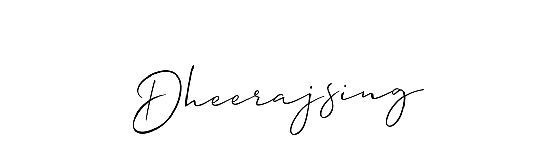 Also You can easily find your signature by using the search form. We will create Dheerajsing name handwritten signature images for you free of cost using Allison_Script sign style. Dheerajsing signature style 2 images and pictures png