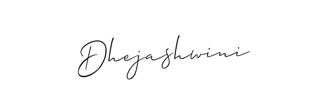 Also You can easily find your signature by using the search form. We will create Dhejashwini name handwritten signature images for you free of cost using Allison_Script sign style. Dhejashwini signature style 2 images and pictures png