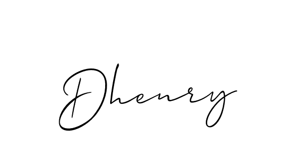 Make a short Dhenry signature style. Manage your documents anywhere anytime using Allison_Script. Create and add eSignatures, submit forms, share and send files easily. Dhenry signature style 2 images and pictures png