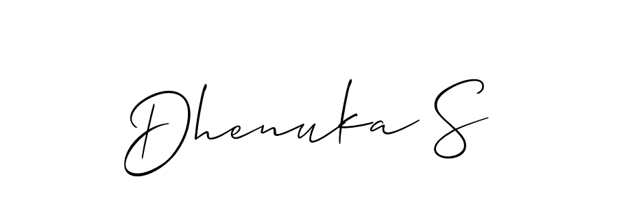 See photos of Dhenuka S official signature by Spectra . Check more albums & portfolios. Read reviews & check more about Allison_Script font. Dhenuka S signature style 2 images and pictures png