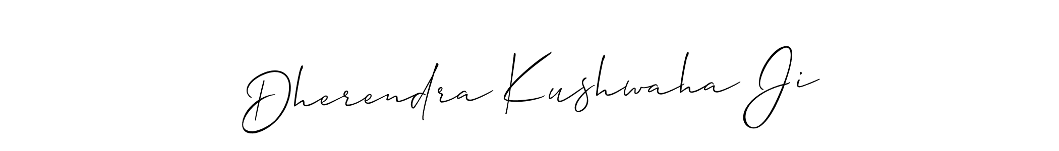 Once you've used our free online signature maker to create your best signature Allison_Script style, it's time to enjoy all of the benefits that Dherendra Kushwaha Ji name signing documents. Dherendra Kushwaha Ji signature style 2 images and pictures png