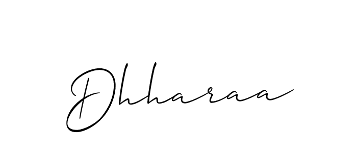 How to Draw Dhharaa signature style? Allison_Script is a latest design signature styles for name Dhharaa. Dhharaa signature style 2 images and pictures png