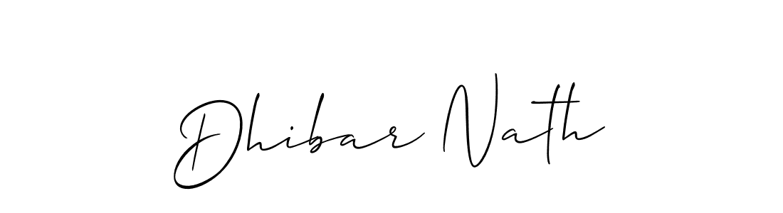 Make a beautiful signature design for name Dhibar Nath. Use this online signature maker to create a handwritten signature for free. Dhibar Nath signature style 2 images and pictures png