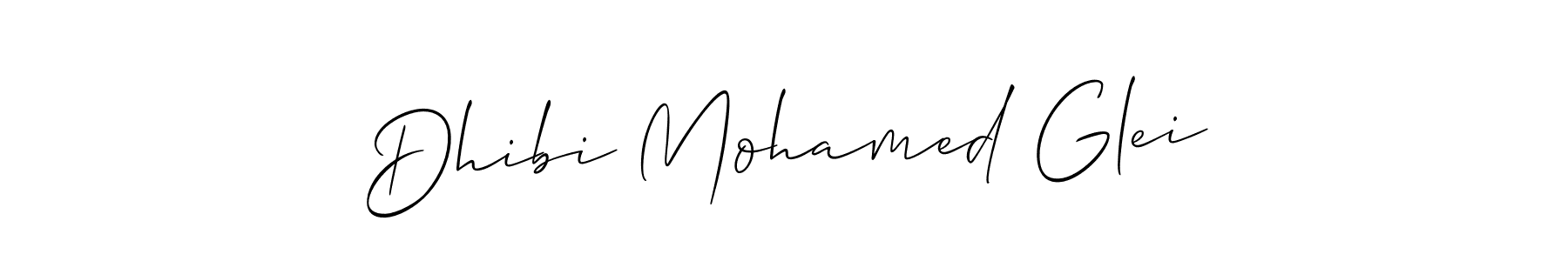 Here are the top 10 professional signature styles for the name Dhibi Mohamed Glei. These are the best autograph styles you can use for your name. Dhibi Mohamed Glei signature style 2 images and pictures png