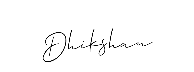 Make a short Dhikshan signature style. Manage your documents anywhere anytime using Allison_Script. Create and add eSignatures, submit forms, share and send files easily. Dhikshan signature style 2 images and pictures png