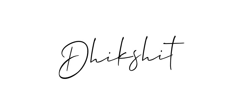 This is the best signature style for the Dhikshit name. Also you like these signature font (Allison_Script). Mix name signature. Dhikshit signature style 2 images and pictures png