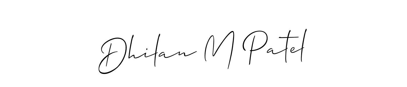 Check out images of Autograph of Dhilan M Patel name. Actor Dhilan M Patel Signature Style. Allison_Script is a professional sign style online. Dhilan M Patel signature style 2 images and pictures png