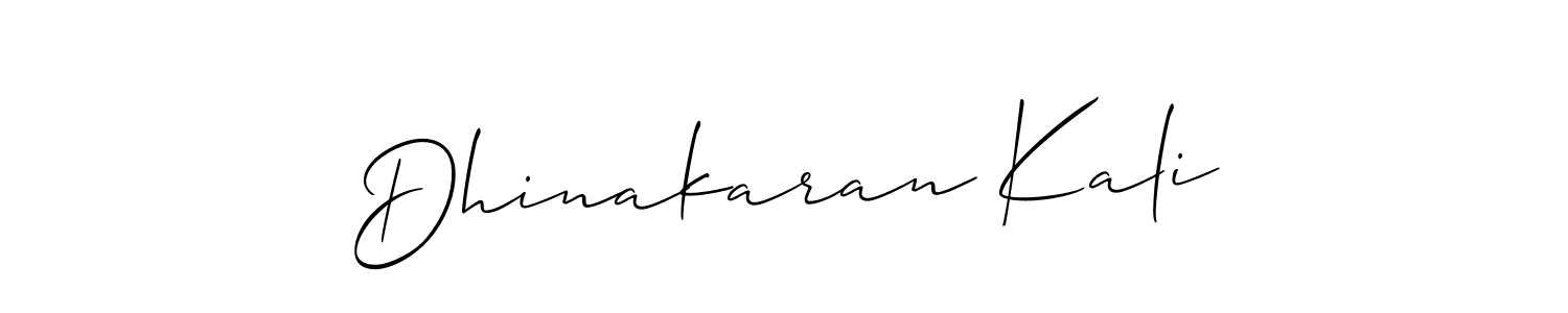 This is the best signature style for the Dhinakaran Kali name. Also you like these signature font (Allison_Script). Mix name signature. Dhinakaran Kali signature style 2 images and pictures png