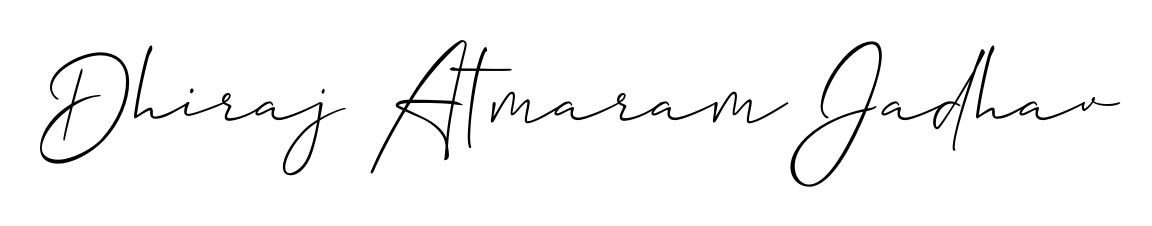 Also we have Dhiraj Atmaram Jadhav name is the best signature style. Create professional handwritten signature collection using Allison_Script autograph style. Dhiraj Atmaram Jadhav signature style 2 images and pictures png