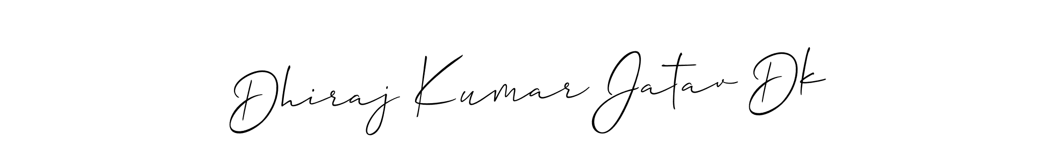 See photos of Dhiraj Kumar Jatav Dk official signature by Spectra . Check more albums & portfolios. Read reviews & check more about Allison_Script font. Dhiraj Kumar Jatav Dk signature style 2 images and pictures png
