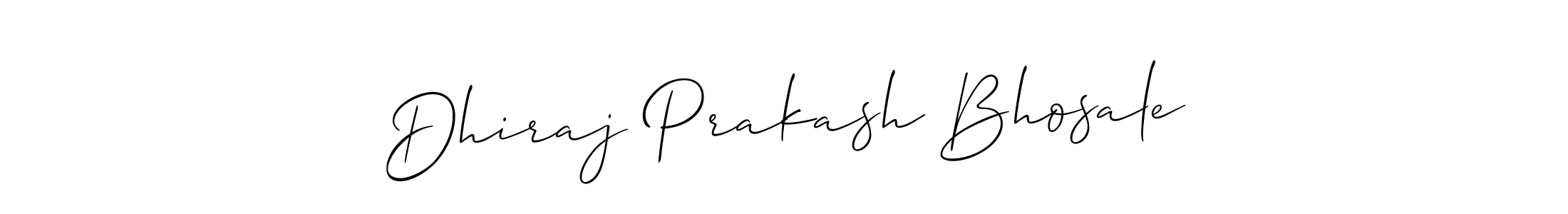 Once you've used our free online signature maker to create your best signature Allison_Script style, it's time to enjoy all of the benefits that Dhiraj Prakash Bhosale name signing documents. Dhiraj Prakash Bhosale signature style 2 images and pictures png