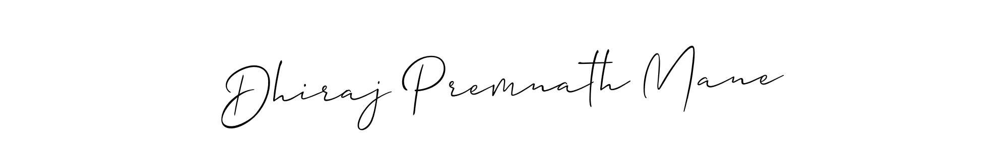 How to Draw Dhiraj Premnath Mane signature style? Allison_Script is a latest design signature styles for name Dhiraj Premnath Mane. Dhiraj Premnath Mane signature style 2 images and pictures png