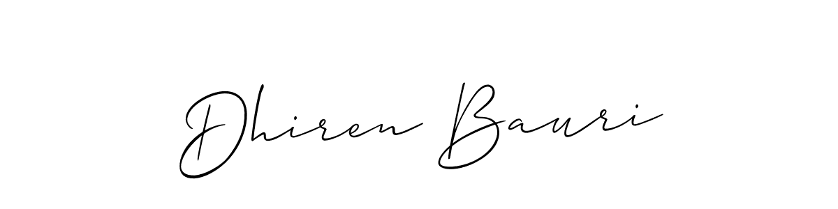 if you are searching for the best signature style for your name Dhiren Bauri. so please give up your signature search. here we have designed multiple signature styles  using Allison_Script. Dhiren Bauri signature style 2 images and pictures png