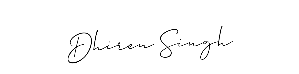 See photos of Dhiren Singh official signature by Spectra . Check more albums & portfolios. Read reviews & check more about Allison_Script font. Dhiren Singh signature style 2 images and pictures png