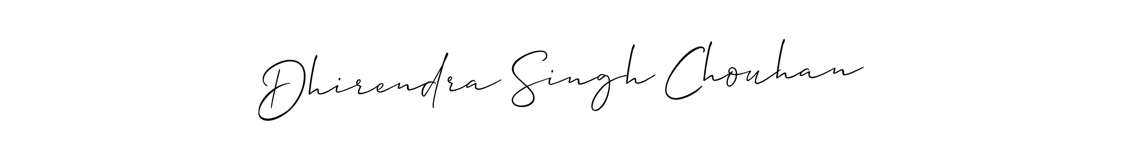 Make a short Dhirendra Singh Chouhan signature style. Manage your documents anywhere anytime using Allison_Script. Create and add eSignatures, submit forms, share and send files easily. Dhirendra Singh Chouhan signature style 2 images and pictures png