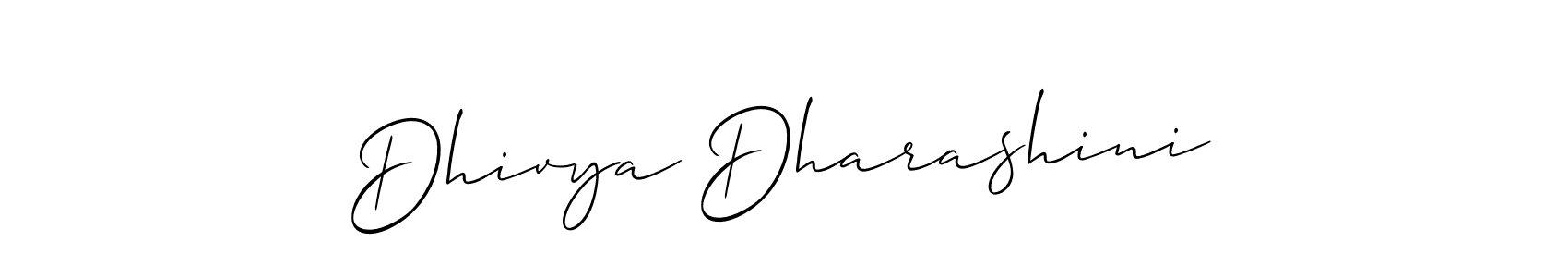 You can use this online signature creator to create a handwritten signature for the name Dhivya Dharashini. This is the best online autograph maker. Dhivya Dharashini signature style 2 images and pictures png