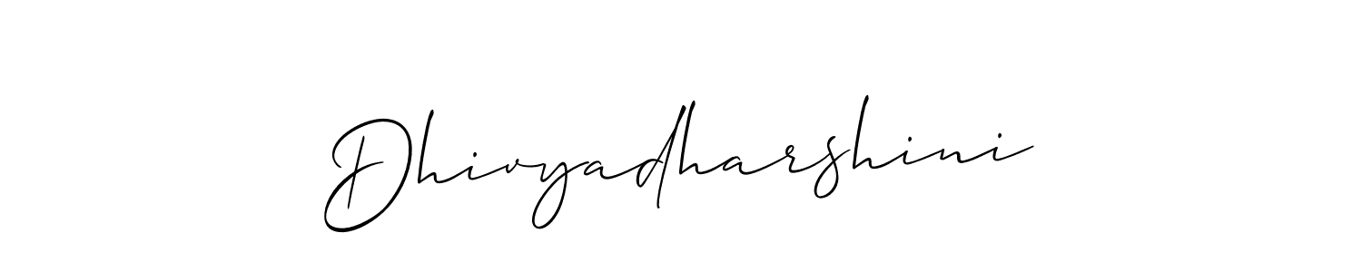 This is the best signature style for the Dhivyadharshini name. Also you like these signature font (Allison_Script). Mix name signature. Dhivyadharshini signature style 2 images and pictures png