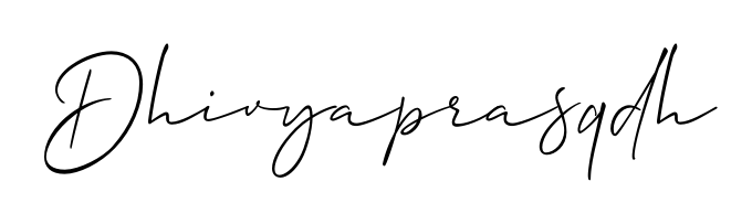 A modern signature idea for name Dhivyaprasqdh using Allison_Script font. Clean strokes and elegant curves make it stand out instantly. Dhivyaprasqdh signature style 2 images and pictures png