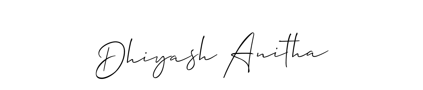 Check out images of Autograph of Dhiyash Anitha name. Actor Dhiyash Anitha Signature Style. Allison_Script is a professional sign style online. Dhiyash Anitha signature style 2 images and pictures png