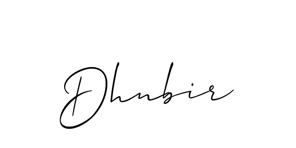 Also You can easily find your signature by using the search form. We will create Dhnbir name handwritten signature images for you free of cost using Allison_Script sign style. Dhnbir signature style 2 images and pictures png