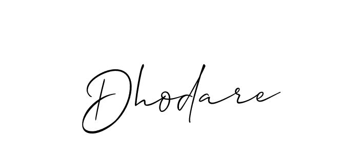 Best and Professional Signature Style for Dhodare. Allison_Script Best Signature Style Collection. Dhodare signature style 2 images and pictures png