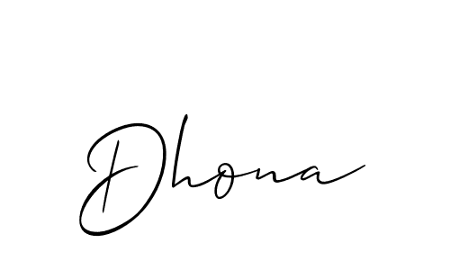 if you are searching for the best signature style for your name Dhona. so please give up your signature search. here we have designed multiple signature styles  using Allison_Script. Dhona signature style 2 images and pictures png