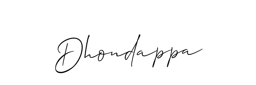 How to Draw Dhondappa signature style? Allison_Script is a latest design signature styles for name Dhondappa. Dhondappa signature style 2 images and pictures png