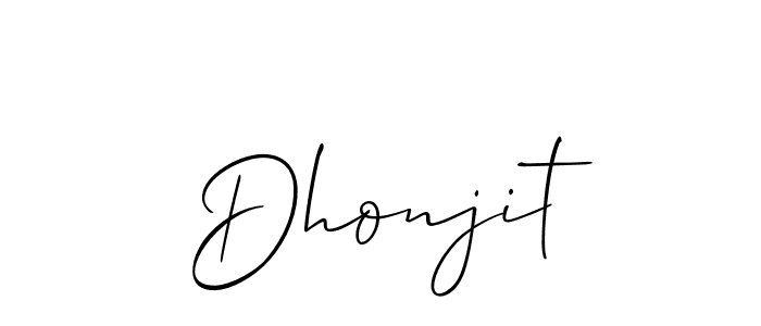 Best and Professional Signature Style for Dhonjit. Allison_Script Best Signature Style Collection. Dhonjit signature style 2 images and pictures png