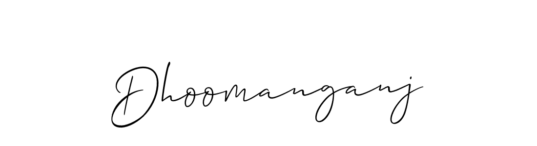 Make a beautiful signature design for name Dhoomanganj. Use this online signature maker to create a handwritten signature for free. Dhoomanganj signature style 2 images and pictures png