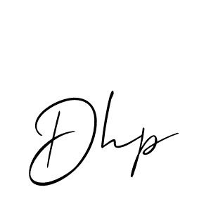 Make a beautiful signature design for name Dhp. Use this online signature maker to create a handwritten signature for free. Dhp signature style 2 images and pictures png