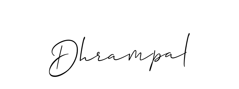 Best and Professional Signature Style for Dhrampal. Allison_Script Best Signature Style Collection. Dhrampal signature style 2 images and pictures png