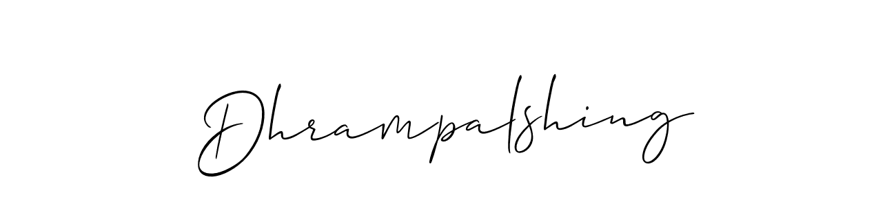 Also You can easily find your signature by using the search form. We will create Dhrampalshing name handwritten signature images for you free of cost using Allison_Script sign style. Dhrampalshing signature style 2 images and pictures png