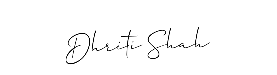 You can use this online signature creator to create a handwritten signature for the name Dhriti Shah. This is the best online autograph maker. Dhriti Shah signature style 2 images and pictures png