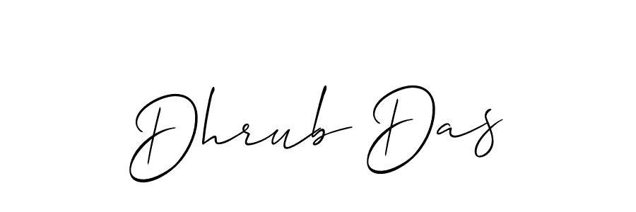 Best and Professional Signature Style for Dhrub Das. Allison_Script Best Signature Style Collection. Dhrub Das signature style 2 images and pictures png