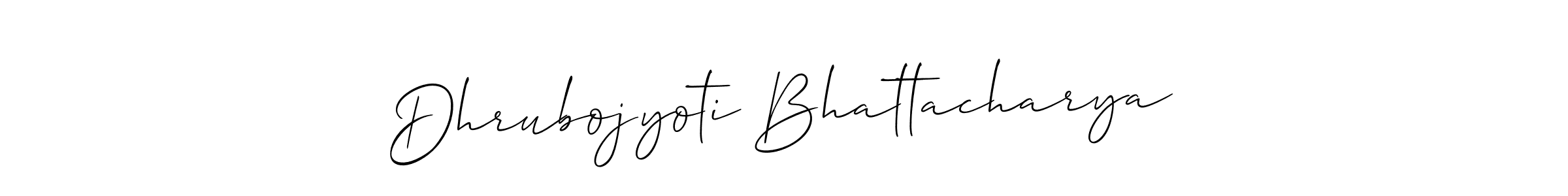 Make a beautiful signature design for name Dhrubojyoti Bhattacharya. Use this online signature maker to create a handwritten signature for free. Dhrubojyoti Bhattacharya signature style 2 images and pictures png