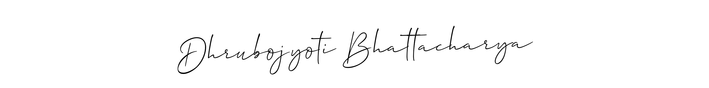 Make a beautiful signature design for name Dhrubojyoti Bhattacharya. Use this online signature maker to create a handwritten signature for free. Dhrubojyoti Bhattacharya signature style 2 images and pictures png