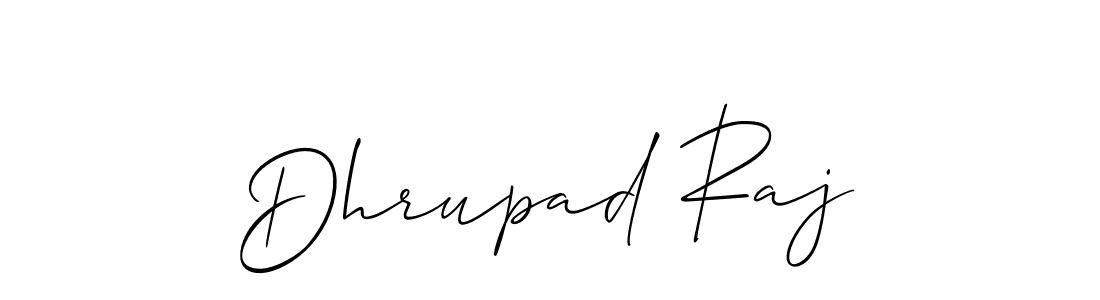 Once you've used our free online signature maker to create your best signature Allison_Script style, it's time to enjoy all of the benefits that Dhrupad Raj name signing documents. Dhrupad Raj signature style 2 images and pictures png