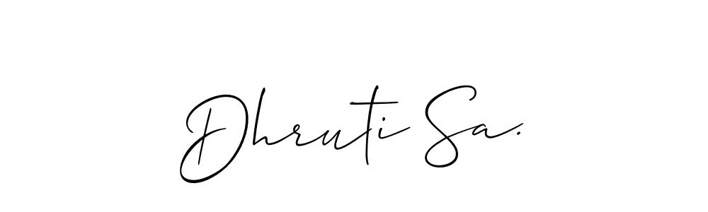 Here are the top 10 professional signature styles for the name Dhruti Sa.. These are the best autograph styles you can use for your name. Dhruti Sa. signature style 2 images and pictures png