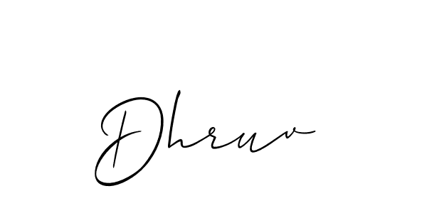 Make a beautiful signature design for name Dhruv . Use this online signature maker to create a handwritten signature for free. Dhruv  signature style 2 images and pictures png