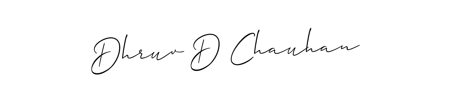 Here are the top 10 professional signature styles for the name Dhruv D Chauhan. These are the best autograph styles you can use for your name. Dhruv D Chauhan signature style 2 images and pictures png