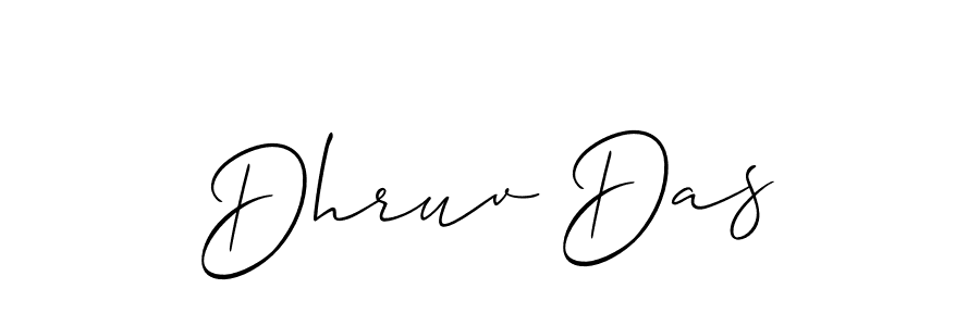 Also we have Dhruv Das name is the best signature style. Create professional handwritten signature collection using Allison_Script autograph style. Dhruv Das signature style 2 images and pictures png