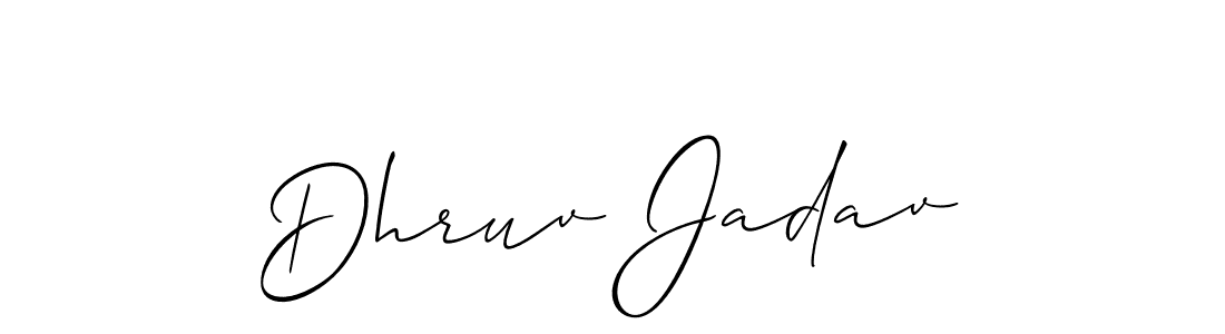 Here are the top 10 professional signature styles for the name Dhruv Jadav. These are the best autograph styles you can use for your name. Dhruv Jadav signature style 2 images and pictures png